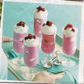 Cranberry Angel Parfaits